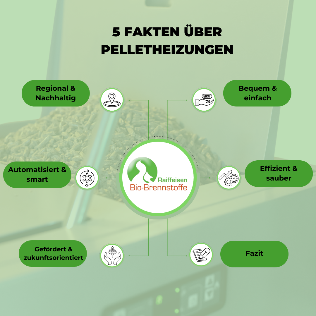 5 Fakten über Pelletheizungen – Infografik